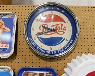 Pepsi Cola clock