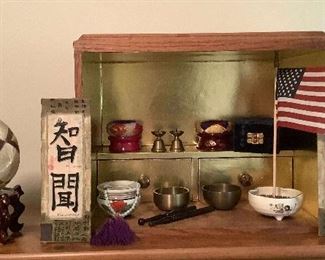MLC145 Japanese Altar, Wall Hangings & More!