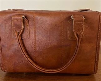 MLC216- Leather Samsonite Carry/Travel Bag