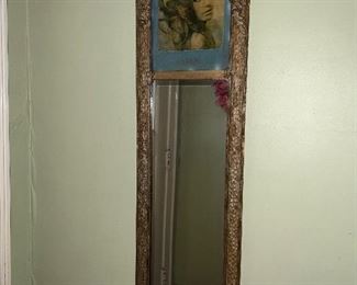 Classic Vintage Entryway Portrait Mirror