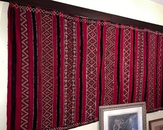Hand woven tapestry 