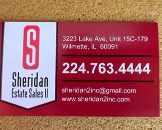 Sheridan Estate  Sales II