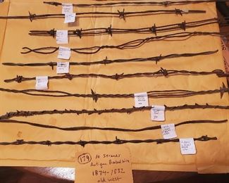 antique barbed wire 1874-1882