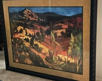 Provencal landscape by Phillip Craig - Medium and Large Sizes