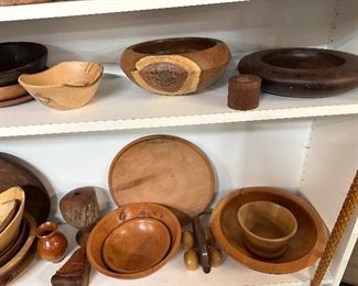 Decorative Solid Wood Bowls