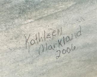 Kathleen Markland, 2006 Signature
