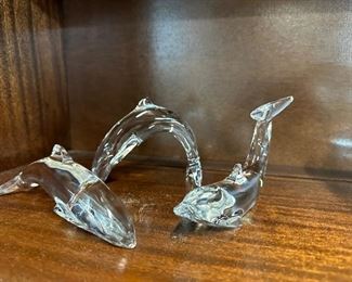 Baccarat Dolphins
