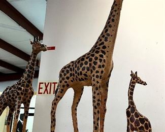 Large Giraffe Figures