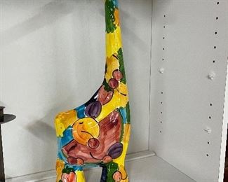 Ceramic Giraffe by Anatoly Turov, 1998