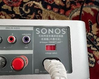 Sonos connect:amp working and was used in the home