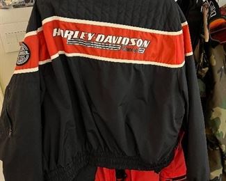 Vintage Harley-Davidson bomber 