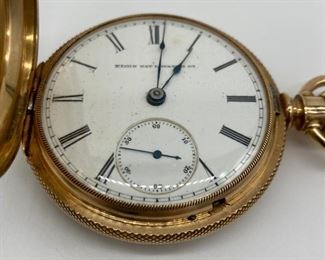 Elgin National Watch Company pocketwatch with Dueber hunt case GF