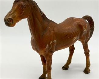 Antique Habley cast iron horse