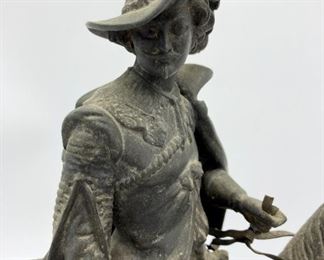 Musketeer on a horse statue