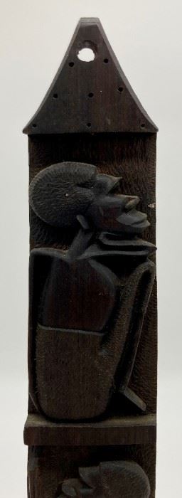 African wall plaque