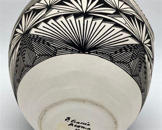 Signed Acoma N.M. Pottery by Beverly Garcia