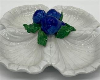 Vintage divided serving dish, made in Italy