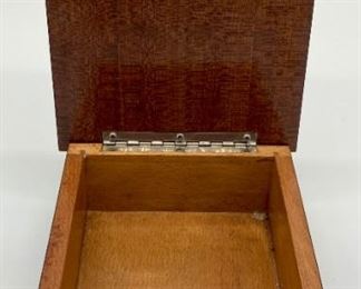 Italian wood inlay trinket box