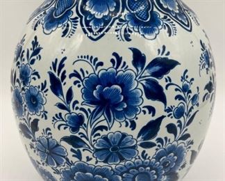 Vintage Blue Delft vase (made in Holland)