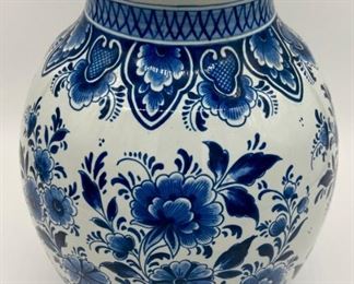 Vintage Blue Delft vase (made in Holland)