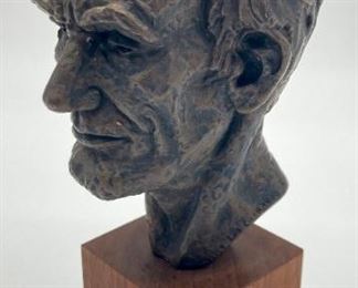 Vintage Lincoln bust
