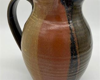 Vintage 1994 Chrisco Pottery pitcher (Seagrove, NC)