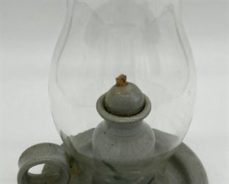 Oil lamp by Sandibel Pottery 1994
