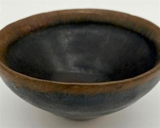 Unsigned small pottery bowl