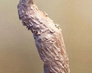 Signed Tinka Jordy (Hillsborough, NC) egret sculptures