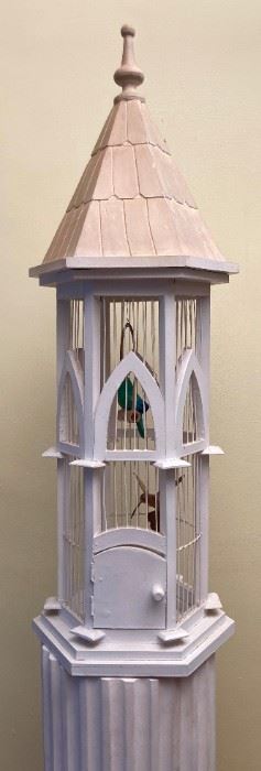 ~3' wooden bird cage
