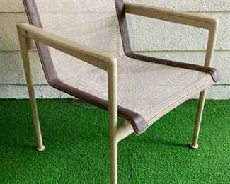 Mid Century Richard Schultz Knoll Studio patio furniture (6 chairs and table)
