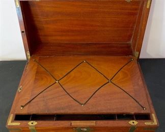 Vintage portable lap desk and stand