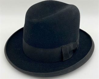 Vintage Stetson Medalist temple fedora in box
