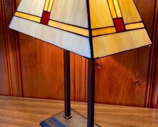 Tensor Tiffany stained glass desk lamp
