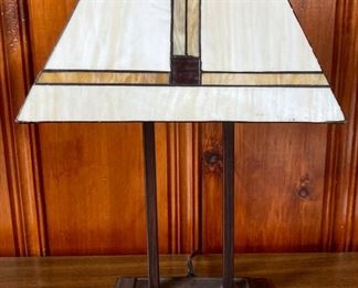 Tensor Tiffany stained glass desk lamp