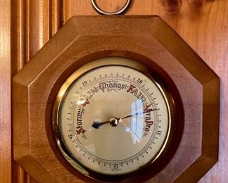 Vintage German barometer