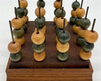 Antique wooden game