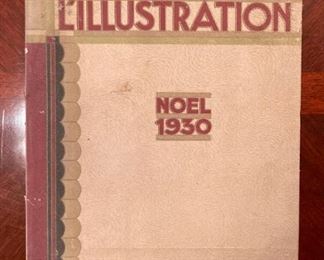 L'Illustration Noel 1930 coffee table book