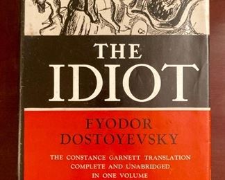 "The Idiot" by Fyodor Dostoyevsky hardback