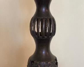 Vintage bronze lamp