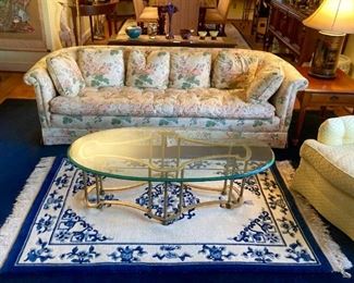 Vintage Tomlinson floral sofa