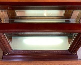Vintage Pulaski Furniture lighted display case