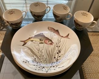 Fish made in England by Johnson Brothers