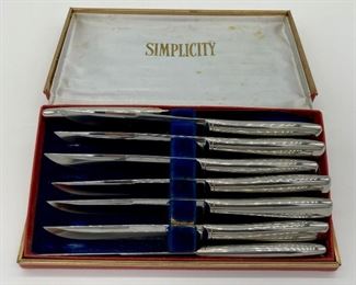 Simplicity knife set in box