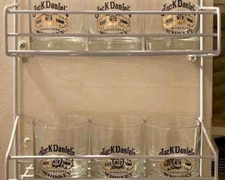Vintage Jack Daniels whiskey tumblers