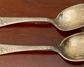 World's Fair City collector's spoons