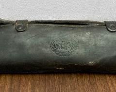 Vintage sheet music stand with case