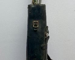 Vintage sheet music stand with case