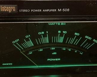 Onkyo Grand Integra Stereo Power Amplifier model M-508