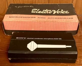 Vintage Sony Electro-Voice microphone